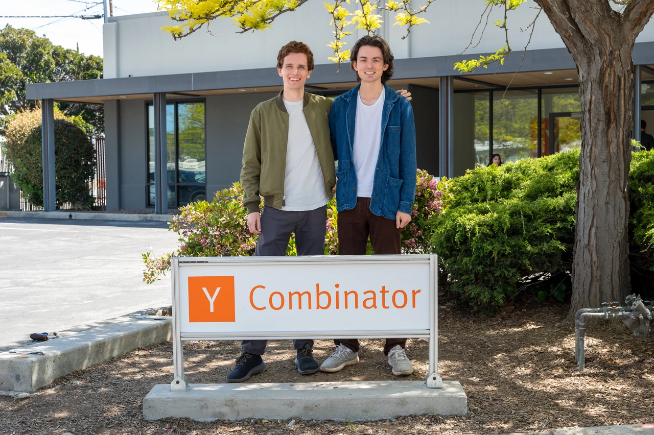 Rivet founders Nathan Flurry and Nicholas Kissel at Y Combinator W23 Demo Day